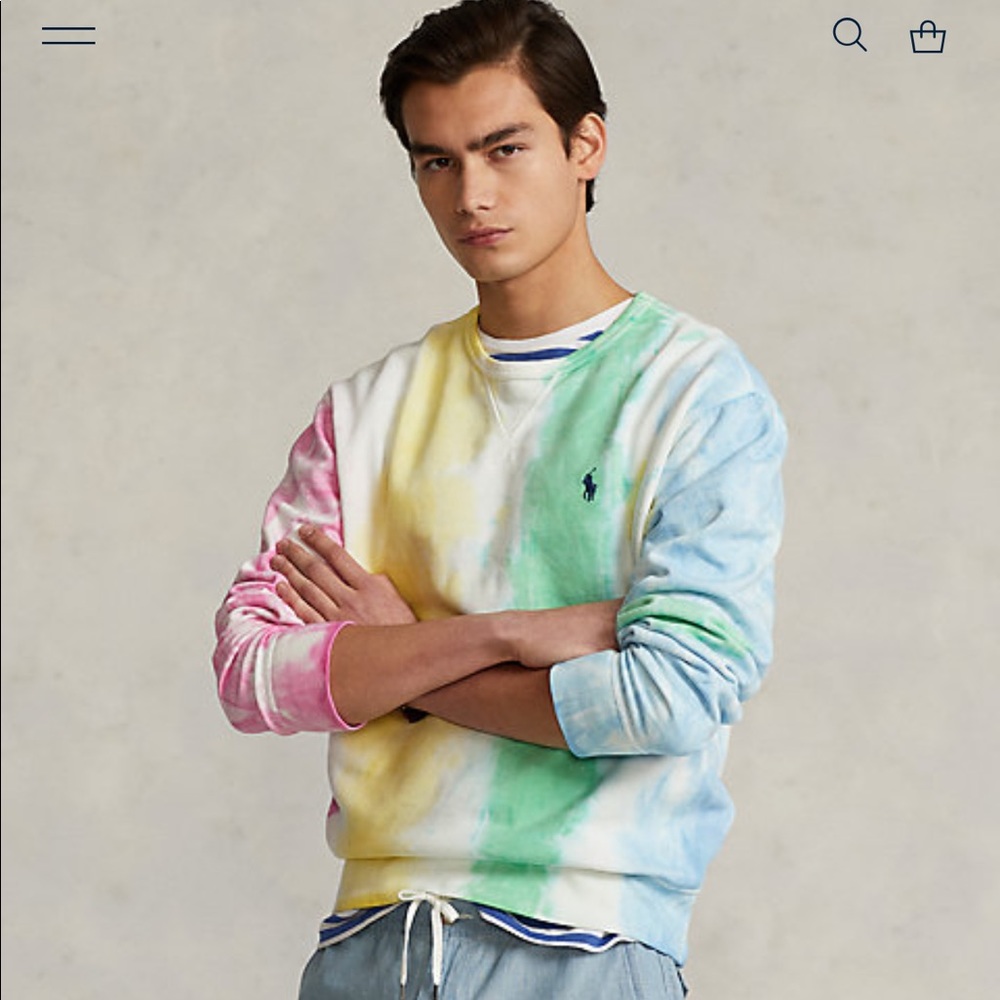 Polo Ralph Lauren Tie-Dye Fleece Sweatshirt